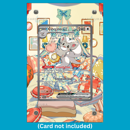 Cinccino EX 119/086 Chaos Rising (Ungraded) Display Case