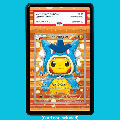 Poncho-Shiny Gyarados 151/XY-P Promo (Graded) Display Case