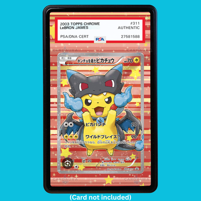 Poncho-Mega Charizard X 207/XY-P Promo (Graded) Display Case