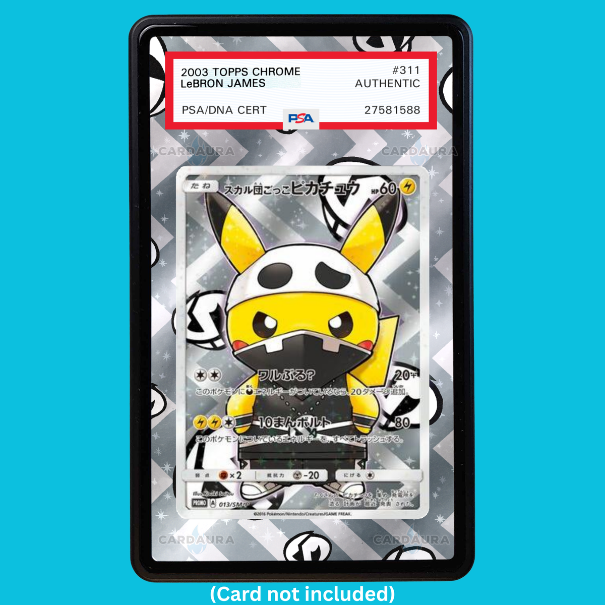Poncho-Team Skull 013/SM-P Promo (Graded) Display Case