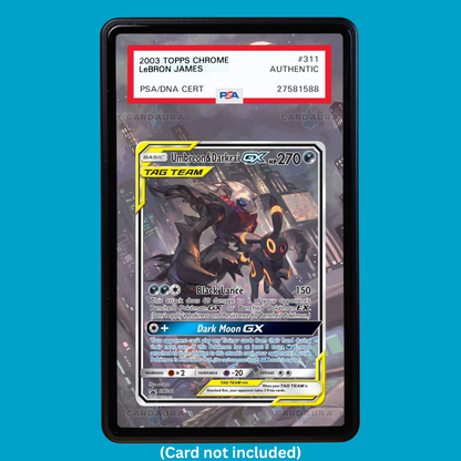 Umbreon & Darkrai GX SM241 (Graded) Display Case