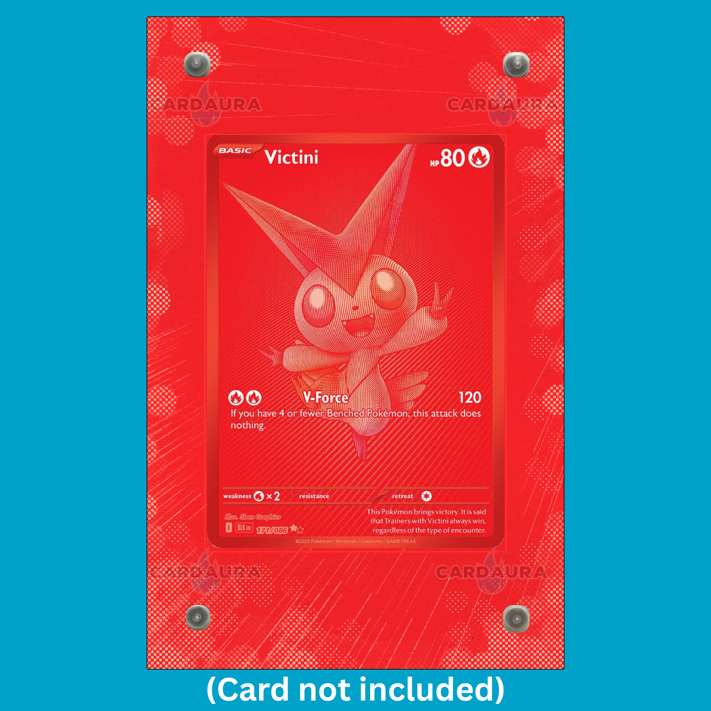 Victini 171/086 (Ungraded) Display Case