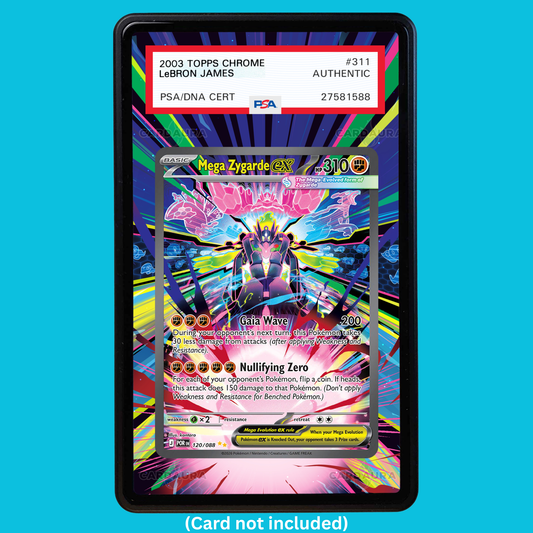 Mega Zygarde EX 120/088 Perfect Order (Graded) Display Case