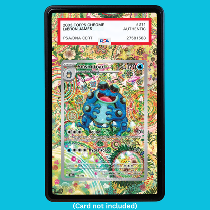 Seismitoad 105/086 Black Bolt (Graded) Display Case