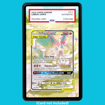 Gardevoir & Sylveon GX 205/214 Unbroken Bonds (Graded) Display Case