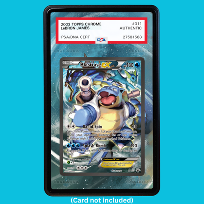 Blastoise EX XY122 Black Start Promo (Graded) Display Case
