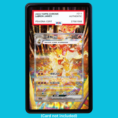 Arcanine EX 155/130 CN (Graded) Display Case
