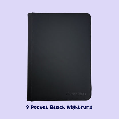 Blue Aura Binder 9 Pocket CardAura