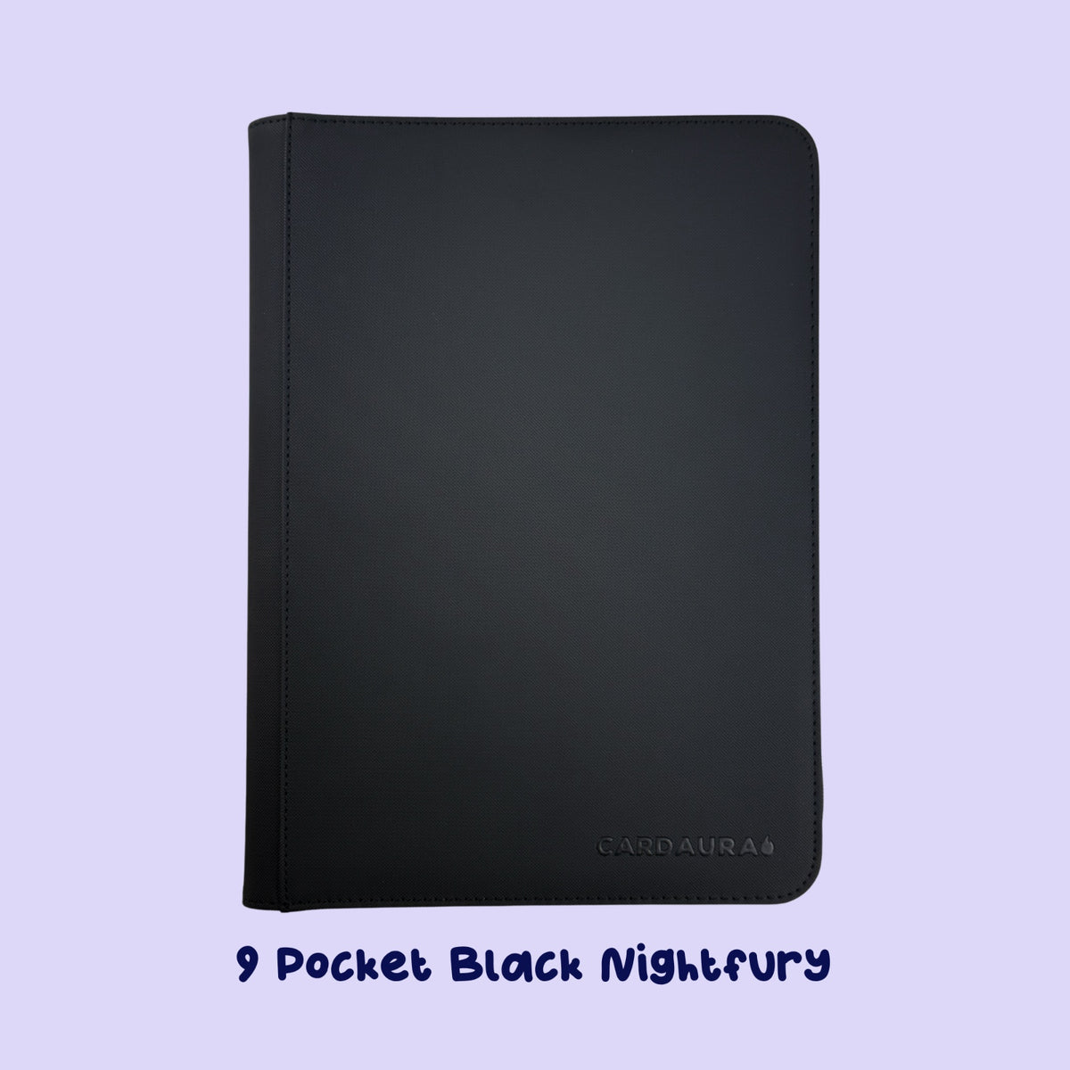 Black NightFury Binder 9 Pocket CardAura