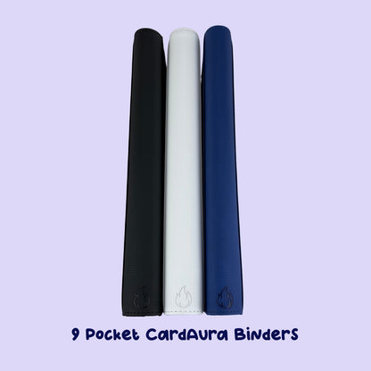 Blue Aura Binder 9 Pocket CardAura