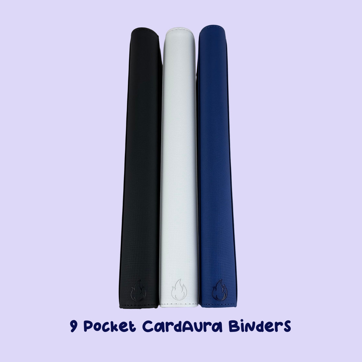White Alpine Binder 9 Pocket CardAura