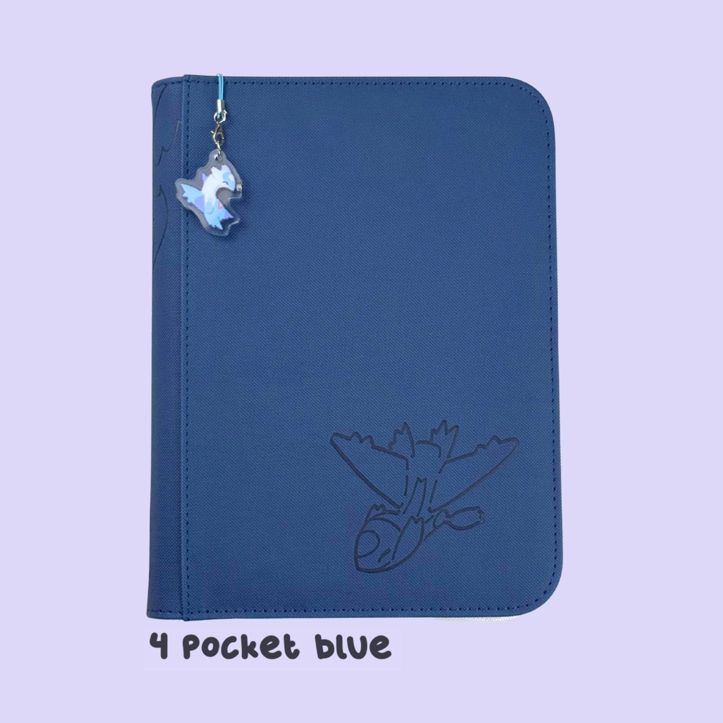 Blue Latios - LoveBirds Binder 4 Pocket CardAura X Loofa 💙