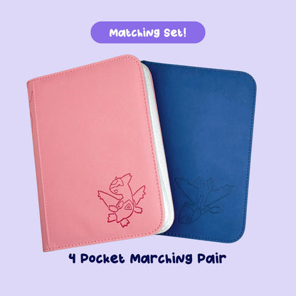 Pair of LoveBirds Binder - 4 Pocket CardAura X Loofa ❤️💙