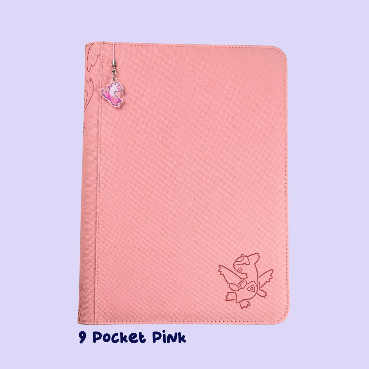 Pink Latias - LoveBirds Binder 9 Pocket CardAura X Loofa ❤️