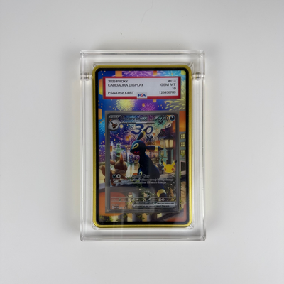 Acrylic Bumper PSA Graded Display Case