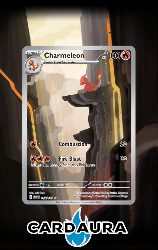 Charmeleon 169/165 | CardAura Case
