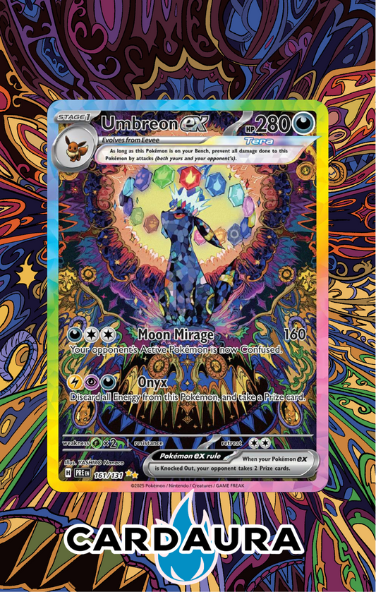 Umbreon EX 161/131 | CardAura Case Ungraded
