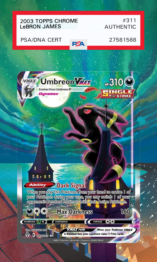 Umbreon VMAX 215/203 | Evolving Skies AuraSlab (Graded)